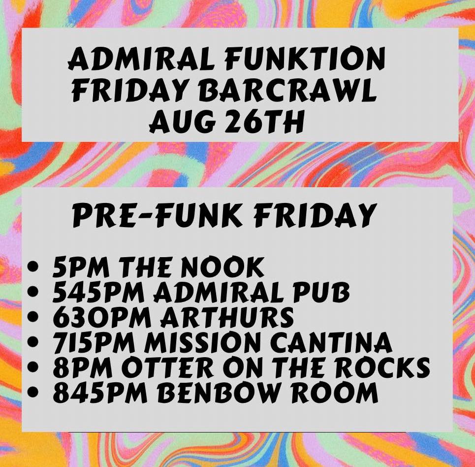 "ADMIRAL JUNCTION FUNKTION" activation event will bring loads of live